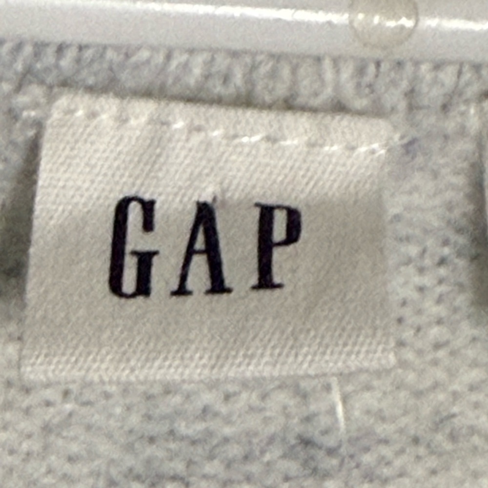 GAP Light Gray Off-the-Shoulder Sweater - Picture 4 of 8